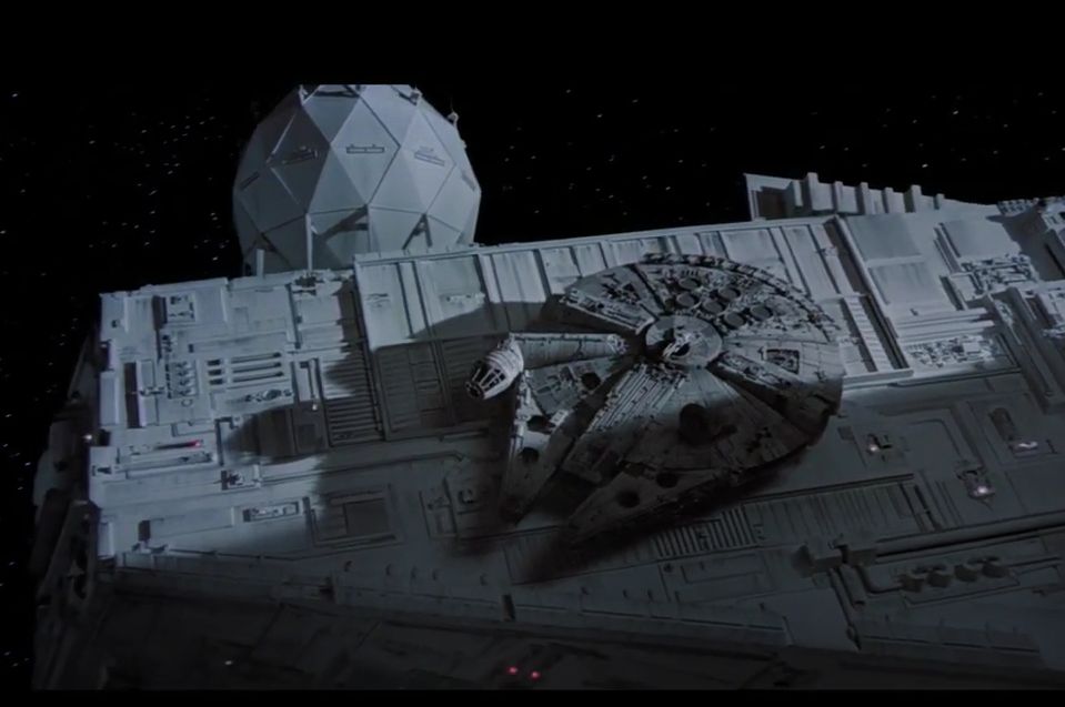 Han Solo aggressive docking